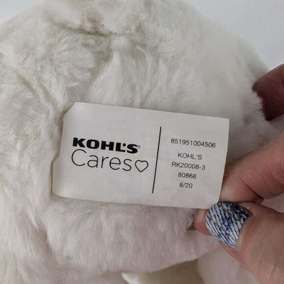 Kohls Cares Polar Bear Plush 10" Stuffed Animal On the Night You Were Born 2020 - Picture 5 of 6
